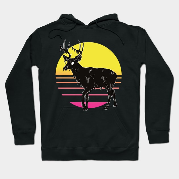 Super Grime Deer V2 Hoodie by Jackson Lester